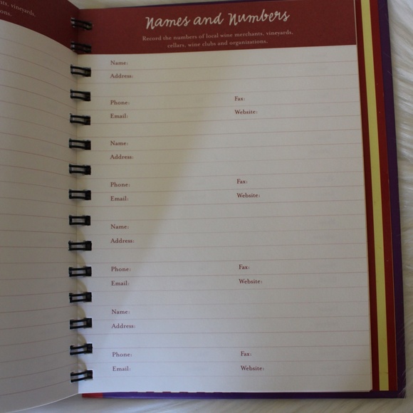 Wine Journal with Paintings by Wayne Ensured - Picture 12 of 13